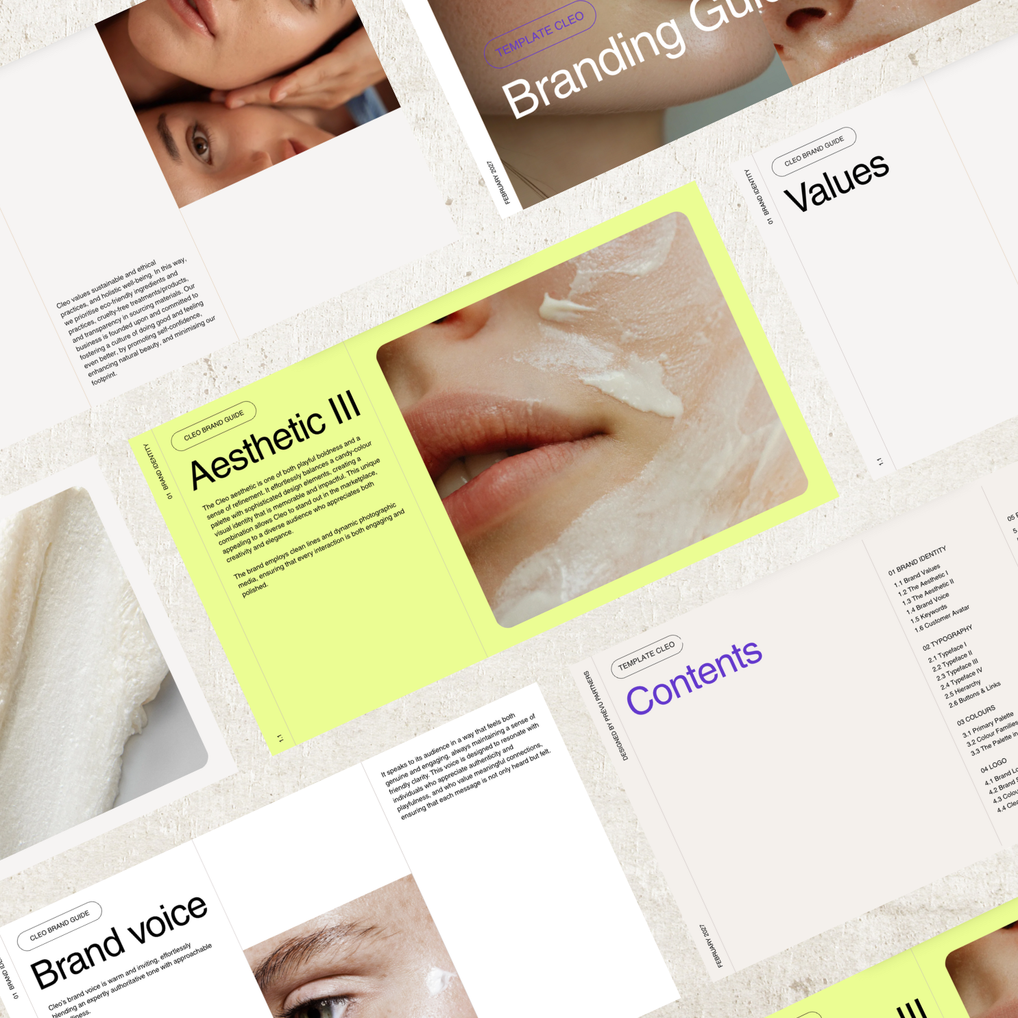 Brand Guide Template - Cleo